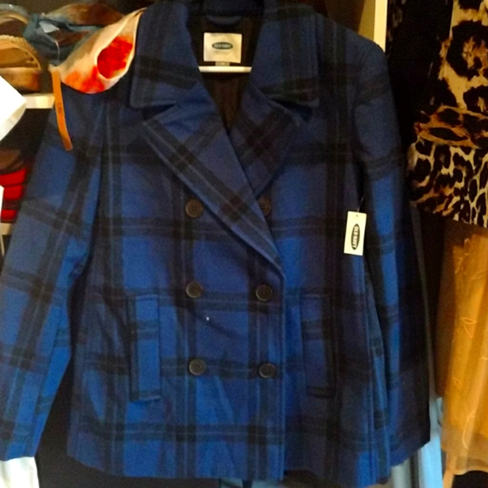Button Down Peacoat